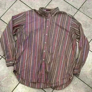 Austin Reed Striped Button Down Shirt Size XL